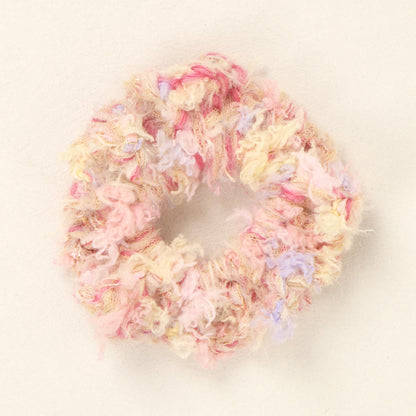 crochet hair scrunchies dear pink