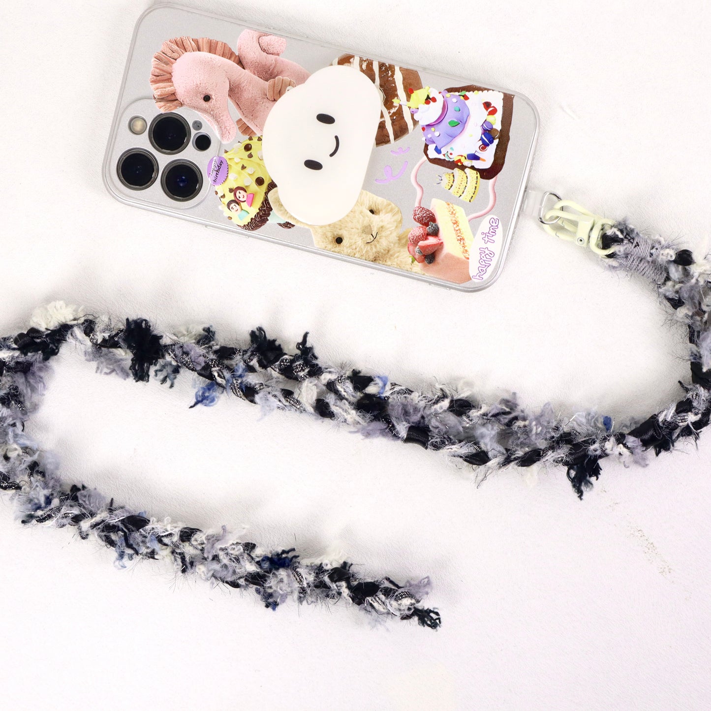 crochet phone lanyards rainy